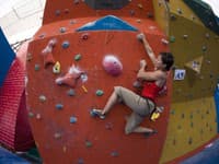 Bouldering.