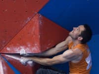 Bouldering.