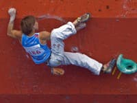Bouldering.