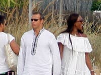 Topmodelka Naomi Campbell s ruským bilionárom Vladislavom Doroninom na Formentere.
