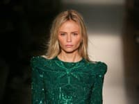 Šaty prestížnej módnej značky Balmain.