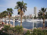 Prístav na Costa Blanca v Španielsku.