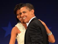Prezident Barack Obama s manželkou na inauguračnom plese.