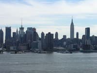 New York a jeho štvrť Manhattan.