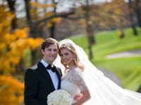Novomanželia Jared Kushner a Ivanka Trump.