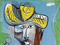 Pablo Picasso - Buste d'Homme. 