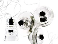 Tom Dixon, kolekcia Pressed Glass Pendants.
