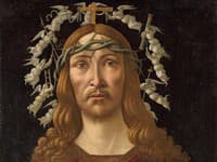 Sandro Botticeli: Kristus s korunou s tŕňmi.