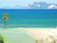 Thajský ostrov Krabi.