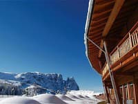 Luxusný hotel Seiser Alm Urthaler v talianskych Dolomitoch.