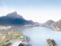 Vizuál stavieb letnej olypiády v Rio de Janeiro.