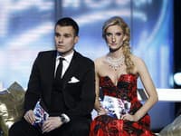 Leoš Mareš a Adela Banášová na finále Česko Slovenskej SuperStar v šperkoch D.I.C. 