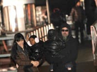 Angelina Jolie a Brad Pitt s deťmi v New Yorku.