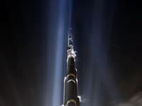 Najvyšší mrakodrap na svete Burj Dubai.