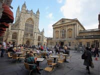 Centrum mesta Bath.