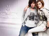 Emma Watson pre Burberry jar/leto 2010, kolekcia Brit.
