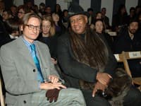 Hamish Bowles a André Leon Talley.
