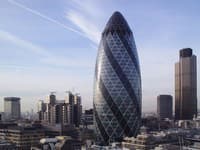 30 St Mary Axe v Londýne, Veľká Británia.