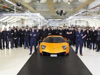 Lamborghini Murcielago LP 670-4 SuperVeloce s číslom 4000.