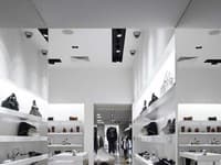 Interiér Simple Concept Store v Prahe.