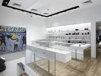 Interiér Simple Concept Store v Prahe.
