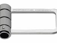 Porsche Design: prívesok na kľúče, striebro/ónyx.