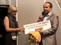 Riaditeľka Detskho fondu SR p.Alena Synková a generálny riaditeľ Generali Slovensko Antonín Nekvinda