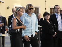 Erika Barkolová s priateľom