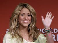 Shakira počas tlačovej konferencie