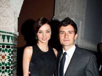 Nový manželský pár Orlando Bloom a Miranda Kerr