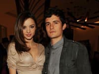 Nový manželský pár Orlando Bloom a Miranda Kerr