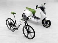 Štúdia elektrického skútra escooter smart