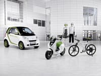 Štúdia elektrického skútra escooter smart