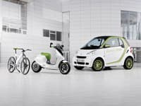 Štúdia elektrického skútra escooter smart