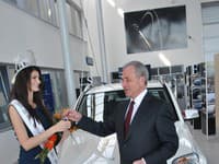 Miss Universe 2011 Dagmar Kolesárová a Andrej Glatz