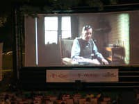 Letné kino na pláži