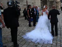 Svadobné šaty Wandy Hrycovej