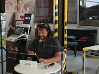 Marián Čekovský a nový tablet Eee Pad Slider SL101