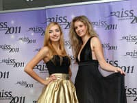 Miss Slovensko Michaela Ňurciková a vicemiss Slovensko 2011 Dušana Lukáčová