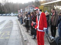 Rapujúci Santa v Bratislave