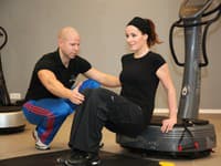 Soňa Norisová cvičí na Power Plate