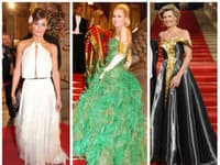Wiener Opernball - topmodelka Helena Christensen, advokátka Jana Martinková, riaditeľka OpernBall Desirée Treichl-Stürgkh 
