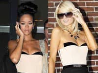 Rihanna a Paris Hilton