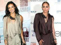 Demi Moore a Jennifer Lopez