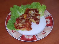 Polenta s paradajkovou omáčkou