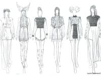 Lucia Cabanová a jej kolekcia na Schwarzkopf Fashion Talent 2012
