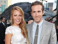  Herečka Blake Lively s Ryanom Reynoldsom