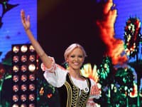 MISS UNIVERSE SR 2013 Jeanette Borhyová vo voľnej disciplíne