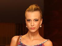 Modelka a moderátorka Mária Zelinová