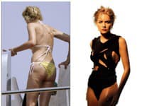 Bývalá modelka Sharon Stone má síce celulitídu, ale keďže je najstaršia, má odpustené